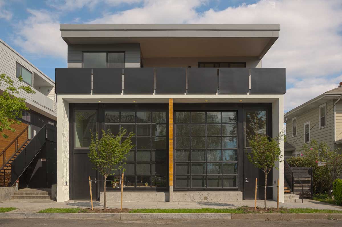 West building facade || construction + metalwork: DEFORM | design: Lloyd Russell | photo: KMC