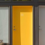 Unit entry doorway || construction: DEFORM | design: LLOYD RUSSELL, AIA | photo: KMC